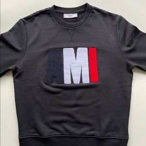 Ami Alexandre Mattiussi Black Sweater